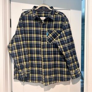 Columbia Plaid Flannel Shirt